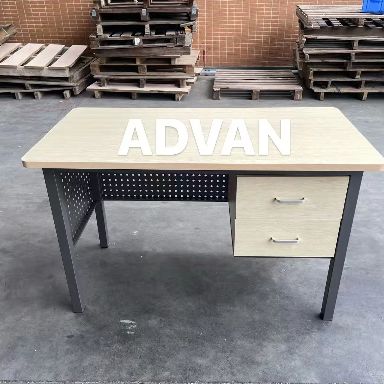Wooden Desktop Teacher Desk School Furniture Ergonomic Design Comfortable for Classroom